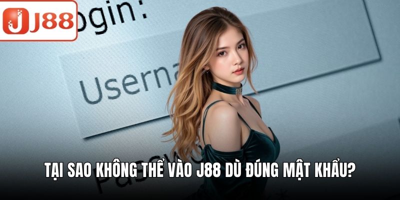 Đăng Nhập J88 - Quy Trình Nhanh Gọn Lẹ Và Chuẩn Xác Tối Ưu Tại sao không thể vào J88 dù đúng mật khẩu?