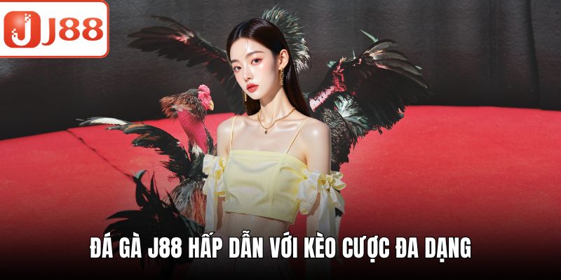 Đá gà J88 hấp dẫn với kèo cược đa dạng