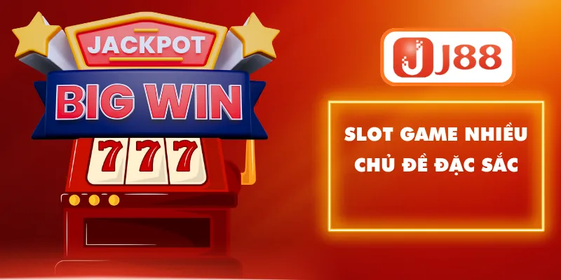 Slot game nhiều chủ đề đặc sắc